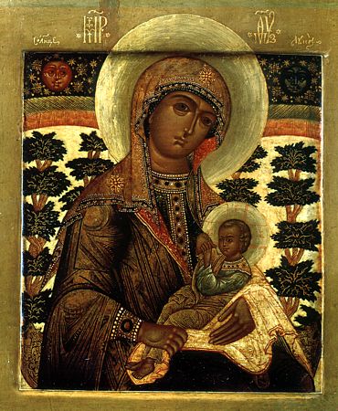 Икона Богородицы «Млекопитательница»